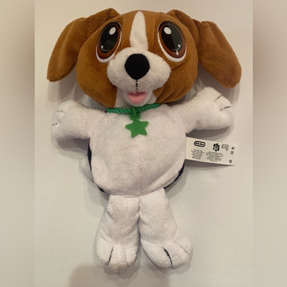 Little Tikes Rescue Tales Cuddly Pup Beagle‎ Stuffed Plush Pet with Heating Pack